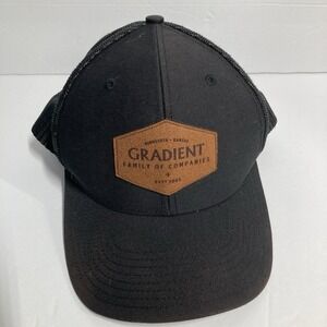 Gradient Family of Companies Cap Hat Black Adult Adjustable Minnesota Kansas‎